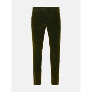 TORIN OPIFICIO Mens Green Flat Front, Stretch, Regular Fit Chino Pants 54